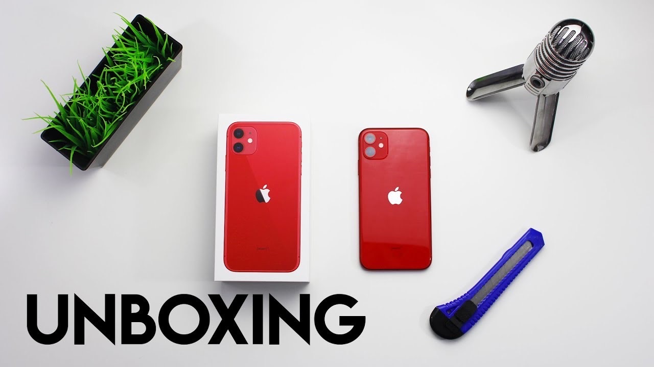 UNBOXING *iPhone 11* RED – ita