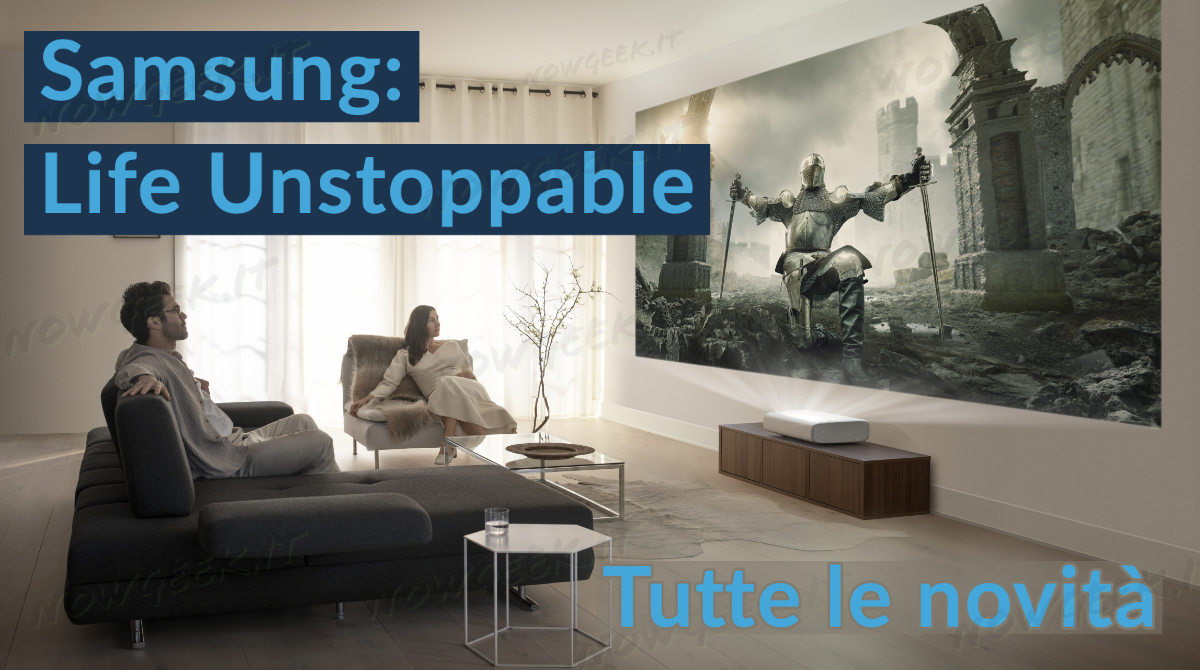 Samsung inaugura una nuova era dell’innovazione con l’esperienza virtuale “Life Unstoppable”