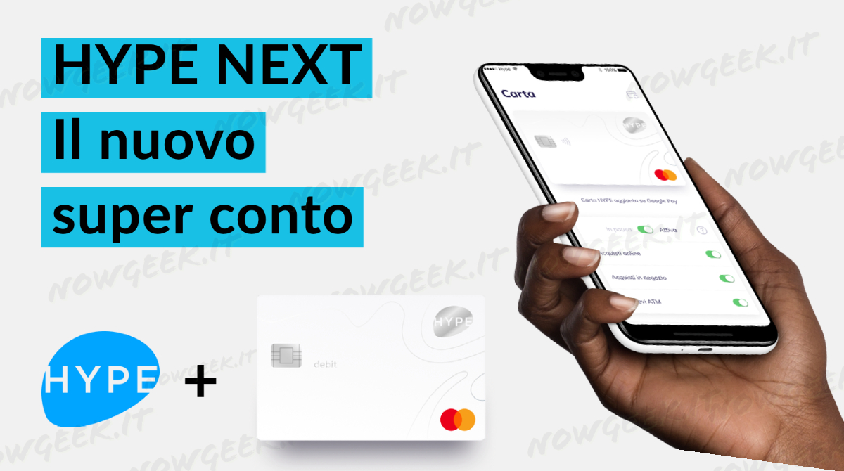 HYPE Next, la nuova carta per superare i limiti e 20€ gratis
